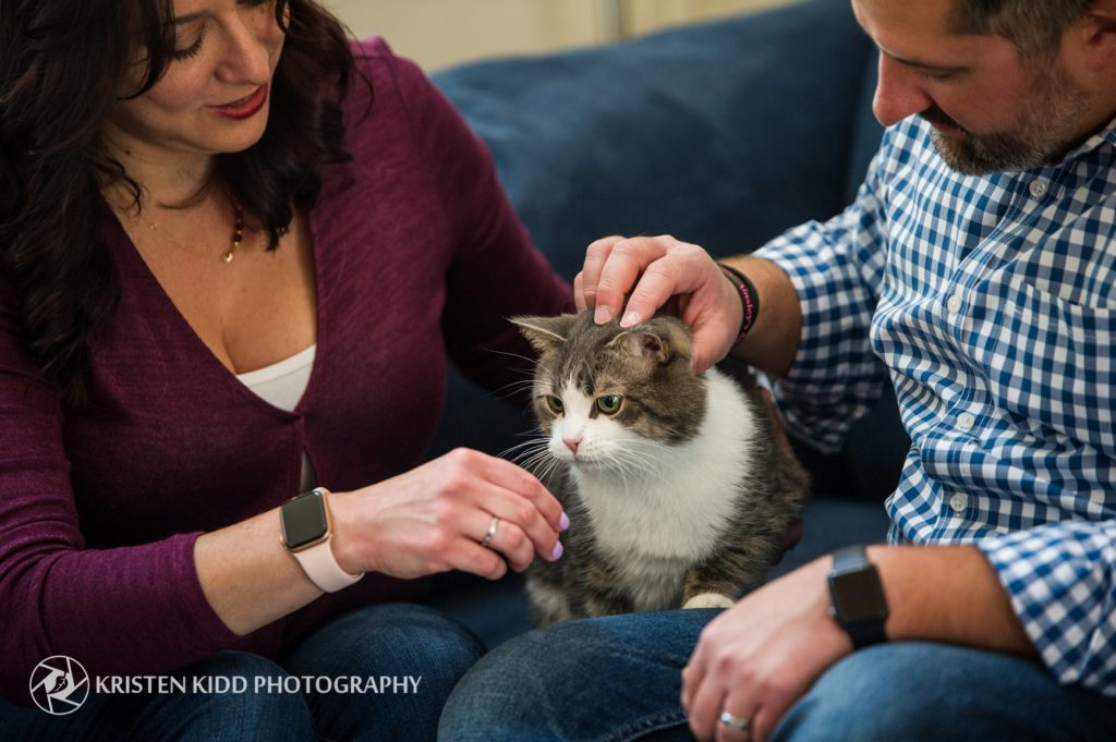 family pet photography in Montgomery County with Kristen Kidd Photography
